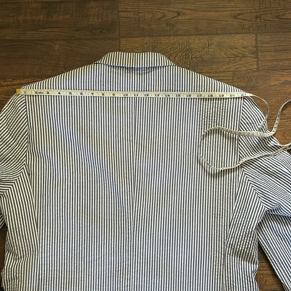 NWT Afazzy Seersucker 46R Blazer